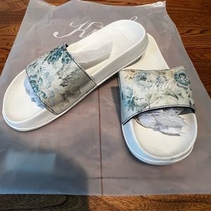 Kith Vintage Rose Slides